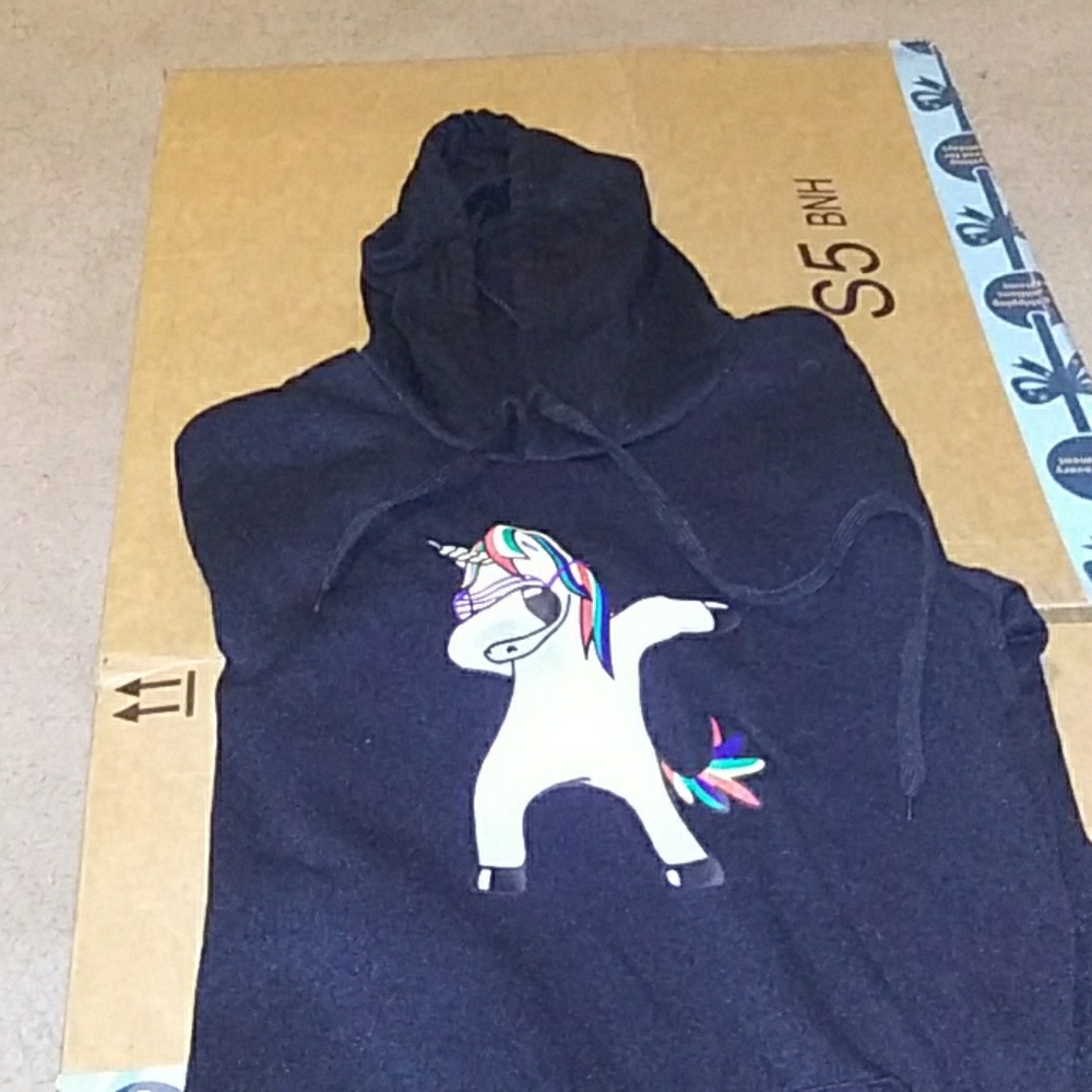 Kids unicorn hoodie